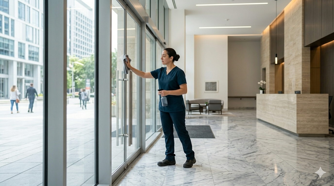 Commercial strata property cleaning